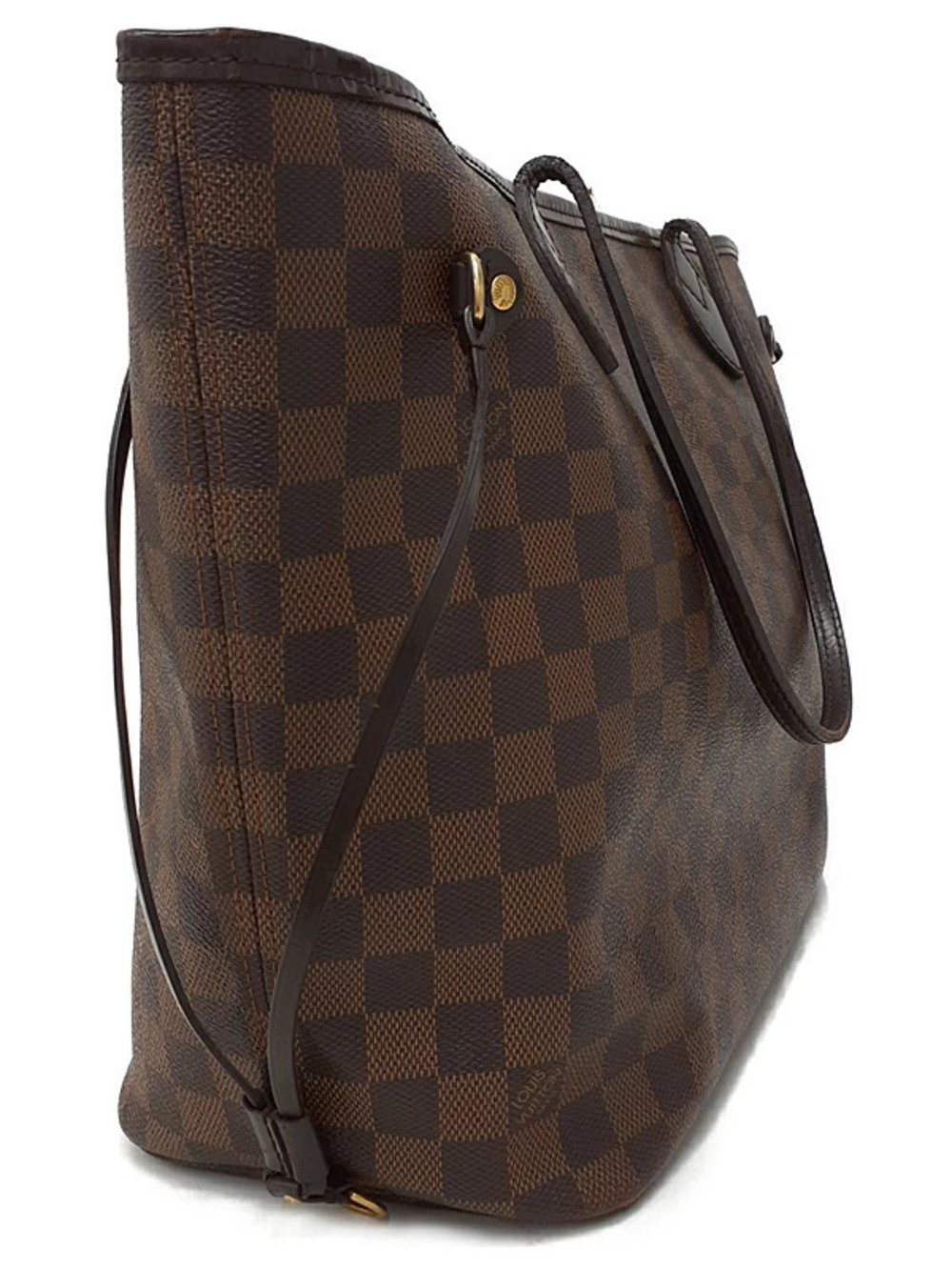 Louis Vuitton Bag Neverfull Damier Tote Brown